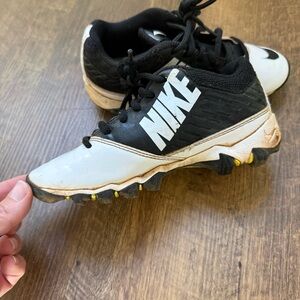 Nike Baseball Toddler Size 13 Black Baseball Cleats